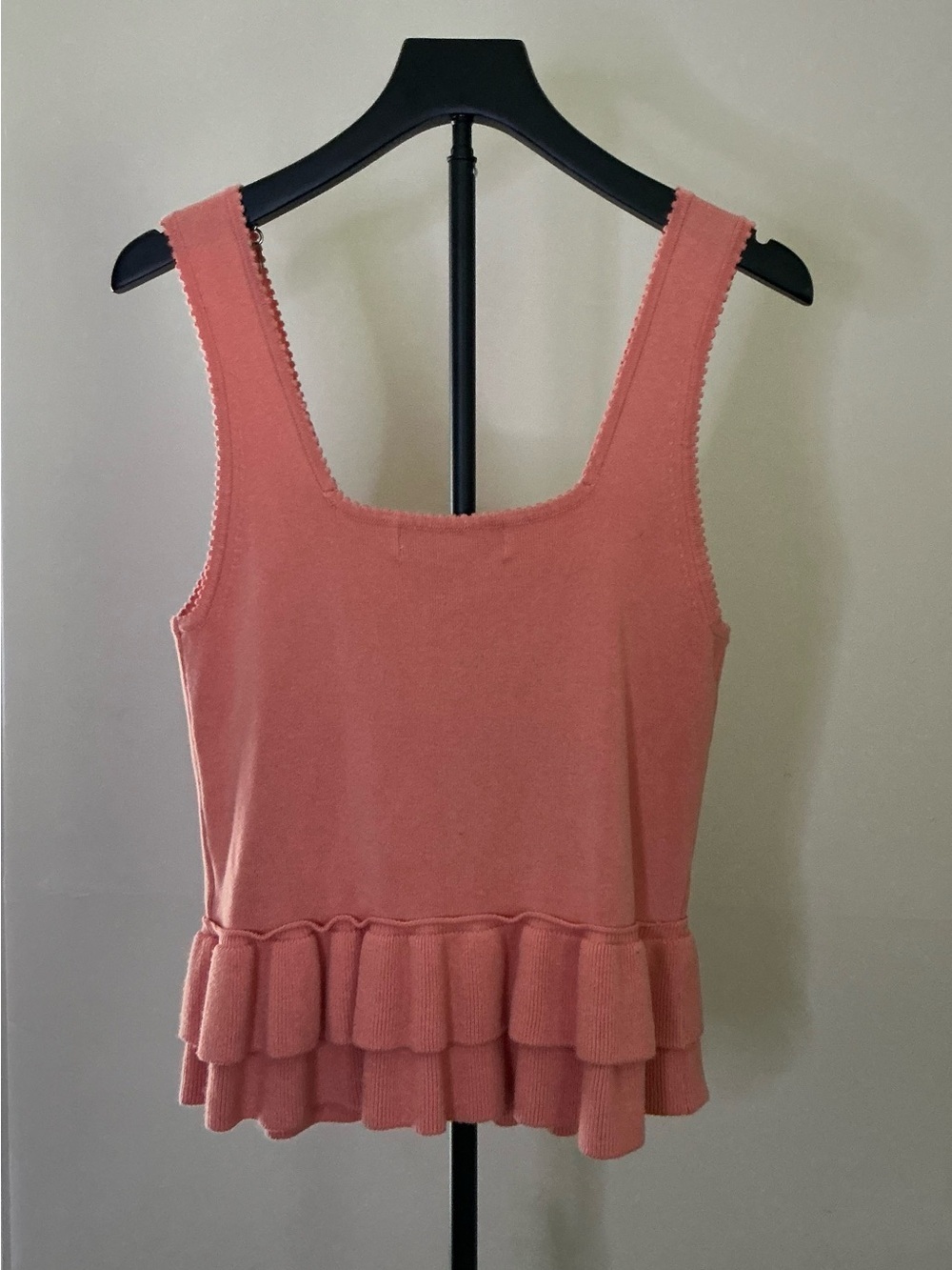 Primark Coral Ruffle-Hem Knit Tank - Picture 3 of 7